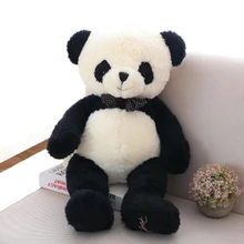 1 шт., 80 см, милая панда, плюшевые игрушки, мягкие, Мультяшные животные, кукла, милый медведь, подарок для детей, для маленьких девочек, подарок на день Святого Валентина