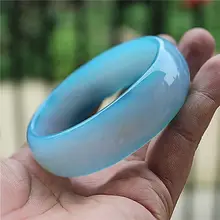 Природный халцедон Агат браслет