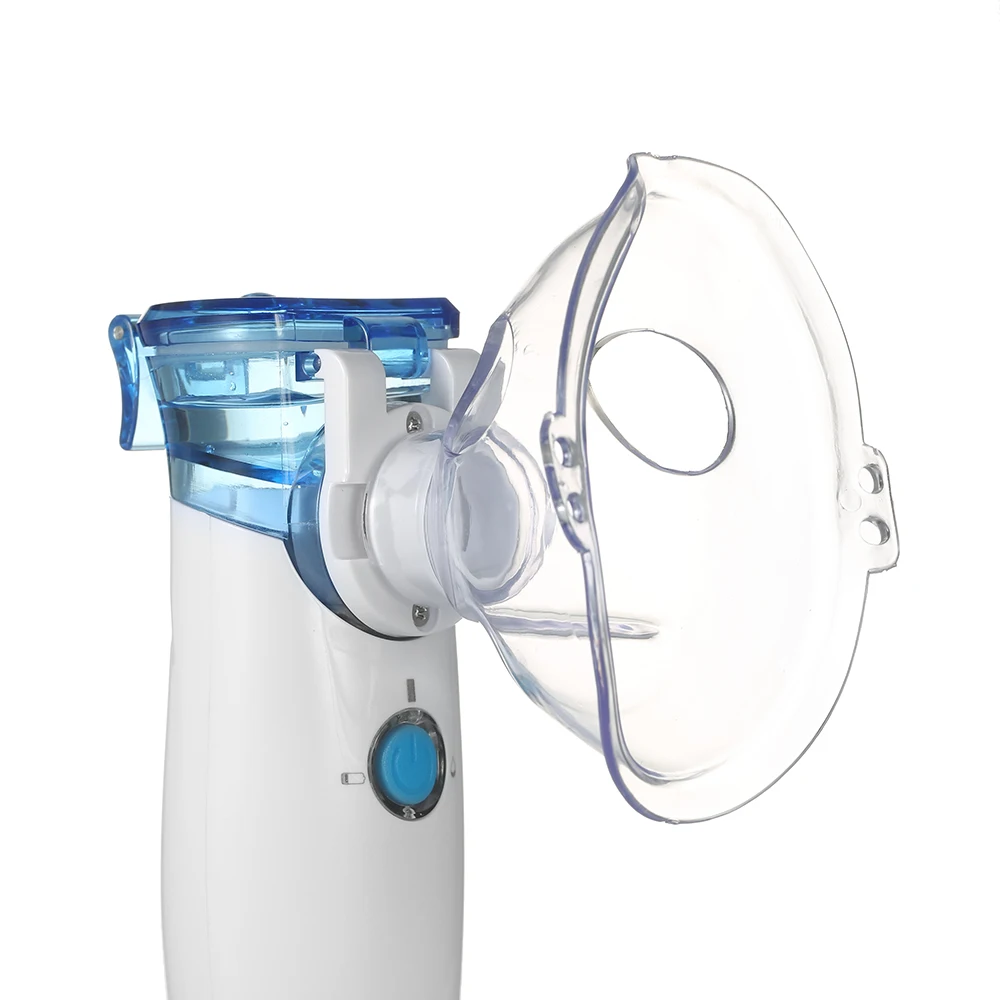 Carevas медицинский ручной персональный паровой Ингалятор USB Перезаряжаемый небулайзер с маской CE ROHS ISO для астмы COPD отпариватель