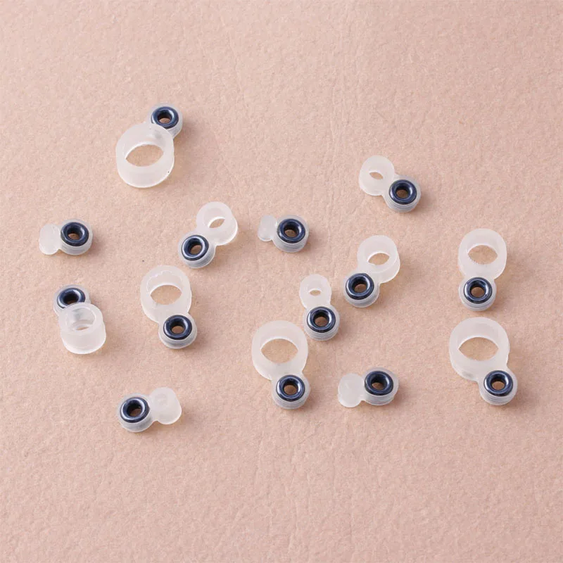 14Pcs Fishing Rod Wire Ring Silicone Fishing Line Guide Ring Different Size 1-14 fishing Tackle Accessories