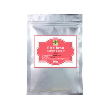 

50-1000g,Natural Plant Rice Bran Extract Powder,Ferulic Acid Powder,Mi Kang,Antioxidant,Delay cell aging,High quality