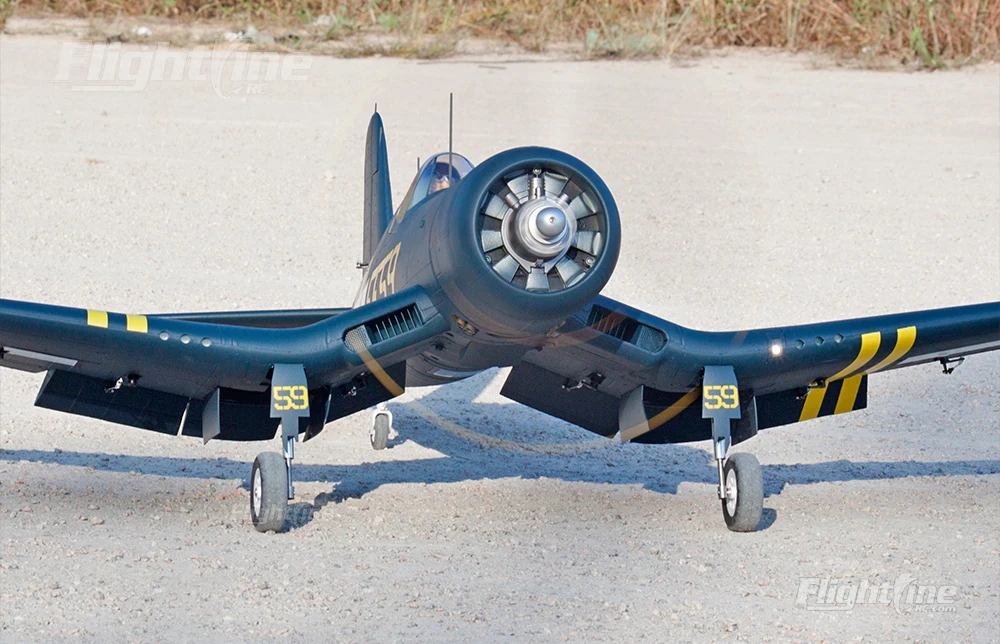 Flightline F4U 1D Corsair Bubble Top и 1A Birdcage 1600 мм (63 дюйма) Wingspan PNP|Радиоуправляемые самолеты| |