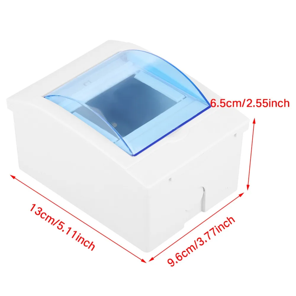 1 шт. пластиковый распределительный защитный ящик для 3-4 способа выключателя внутри на стене