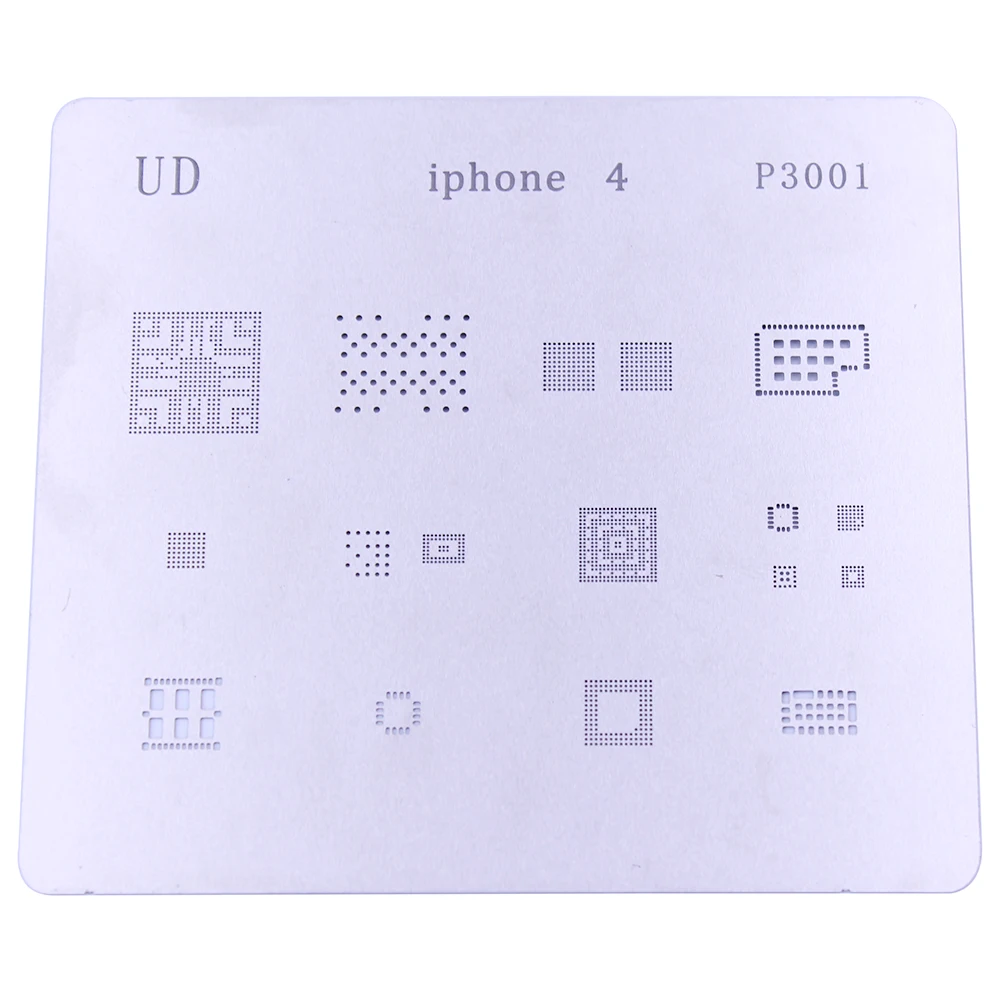 

New BGA Reballing Stencil Kits Solder Template Set For iPhone 4 4s 5 5c IC Chip Rework Repair Tools