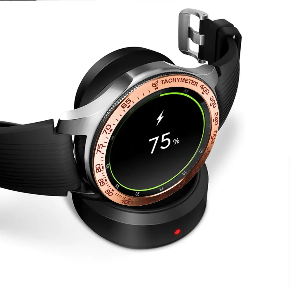 Для Galaxy Watch 46 мм 42 мм ободок кольцо чехол для samsung gear S3 Frontier/gear S2 классический Смарт-часы браслет сплав ободок