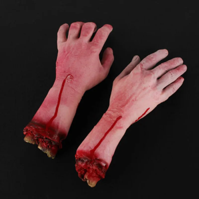 halloween decor 1pc horrible bloody fake rubber gory severed body part hand arm halloween prop high - Gory Halloween Decorations halloween decor 1pc horrible bloody fake rubber gory severed body part hand arm halloween prop high - Gory Halloween Decorations