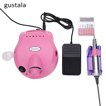 

Gustala Professional 25000RPM Nail Electric Manicure Tool Grinding Drill Nail Pedicure Machine File Bit Polishing Manicurist
