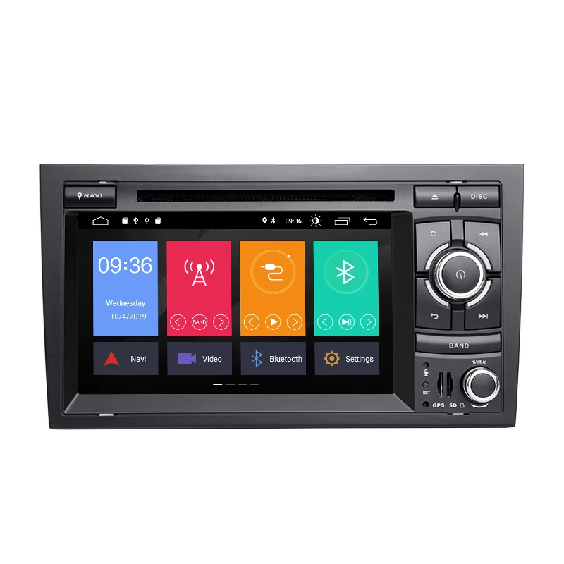 Автомобильный мультимедийный DVD 2Din Android 9,0 авто для Audi A4 B6 B7 S4 B7 B6 RS42002-2008 RS4 B7 сиденье Exeo 2008-2012 gps навигации