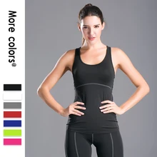 Женский жилет для йоги и бега I-shaped жилет быстросохнущая Спортивная одежда для фитнеса безрукавка для бега гимнастическая майка 7 цветов