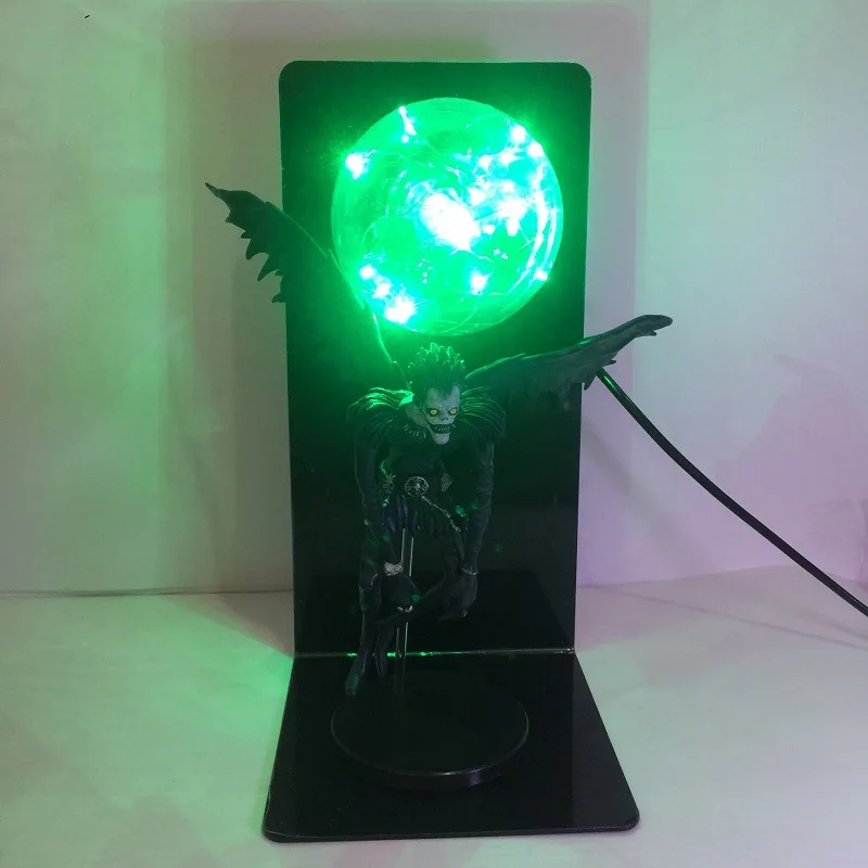 Death Note Ryuuku LED Action Figures Toy DIY Anime Death Note Yagami Collectible Model Led Lamp Doll Toys