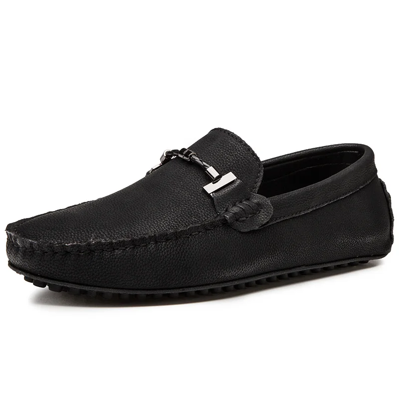 Г. Новая обувь мужские лоферы, Кожаные Мокасины, стильная обувь без шнуровки, обувь для вождения лодки, классическая мужская обувь, Gommino Zapatos, 38-49
