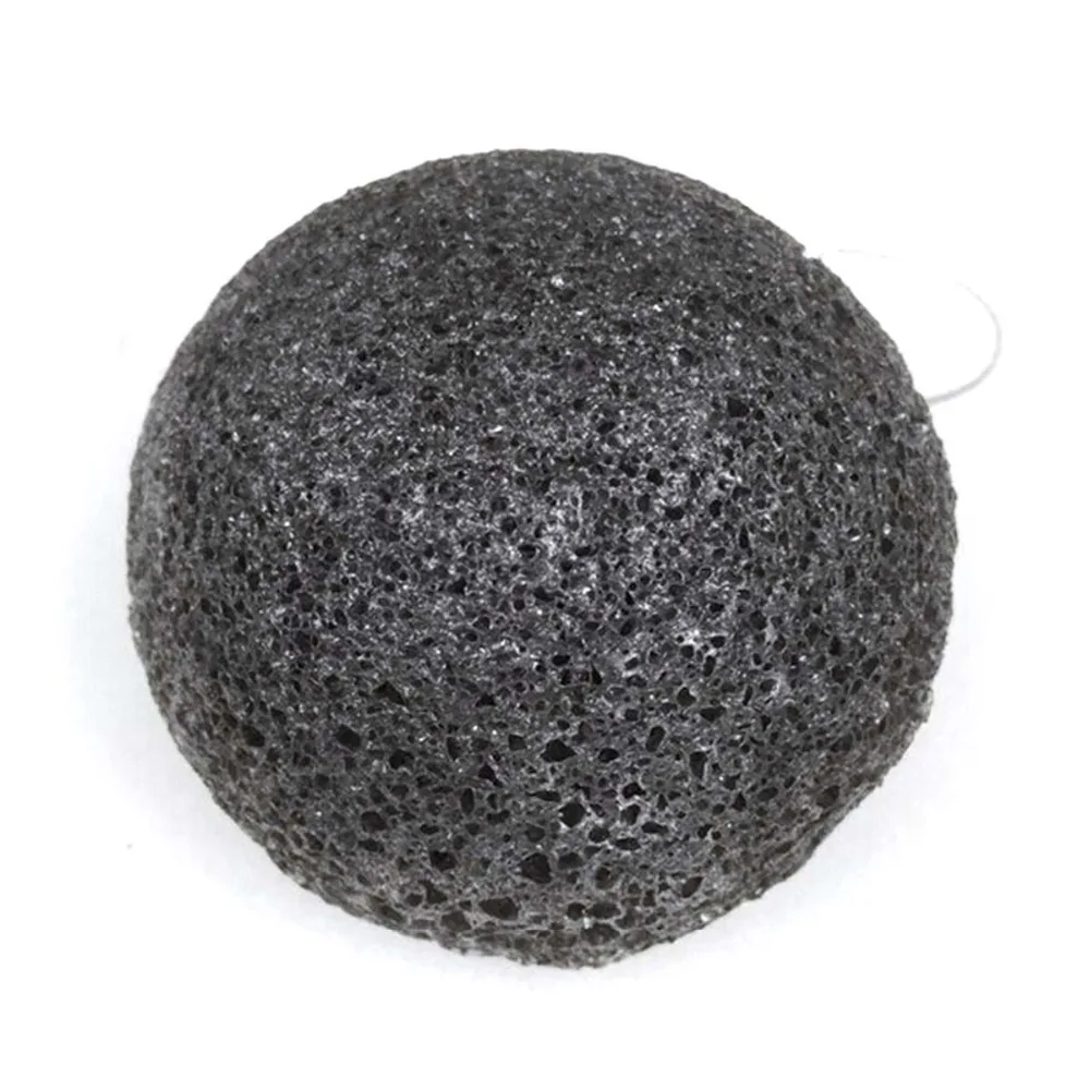 4 цвета натуральный Konjac Sponge уход за кожей лица для очистки губка для мытья Косметические Puff отбеливание глубоко очищая поры Губка Puff