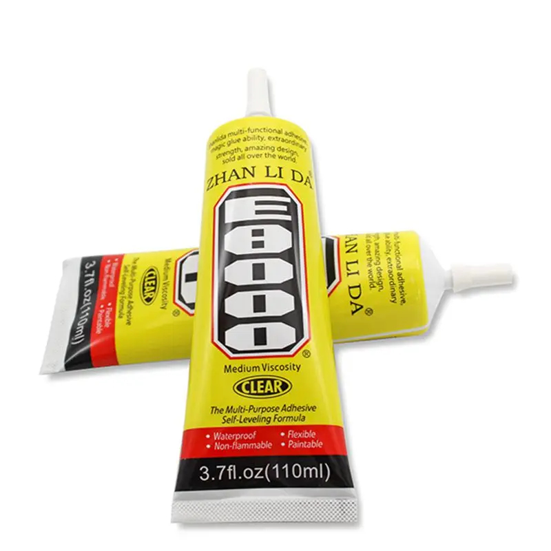 110ml E 8000 liquid glue E8000 crystal ornaments glass mobile phone and