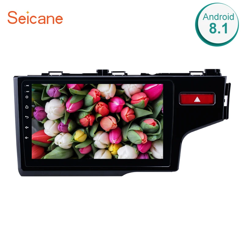 

Seicane 10.1 Inch Android 8.1 Quad-core Car Wifi Bluetooth 3G Multimedia Player 2din GPS For 2014 2015 HONDA JAZZ/FIT (RHD)