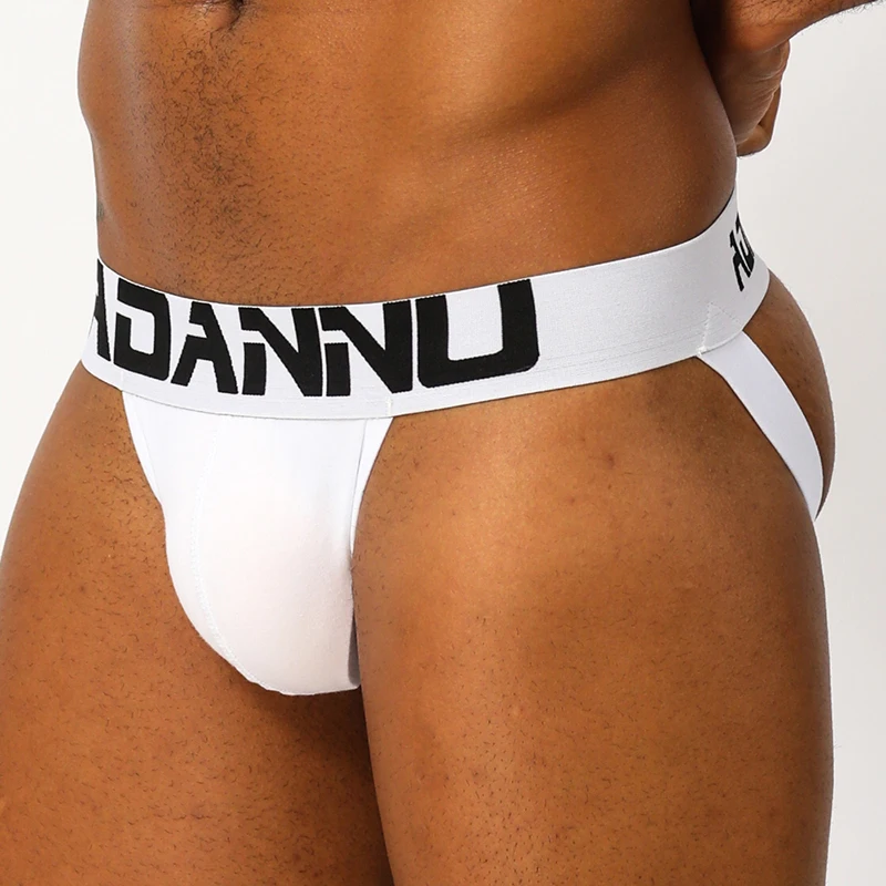 

CMENIN Sexy Gay Men Underwear Jockstrap Mens Briefs Thongs Push Up G String Thong For Men Underpants Lingerie Man AD131