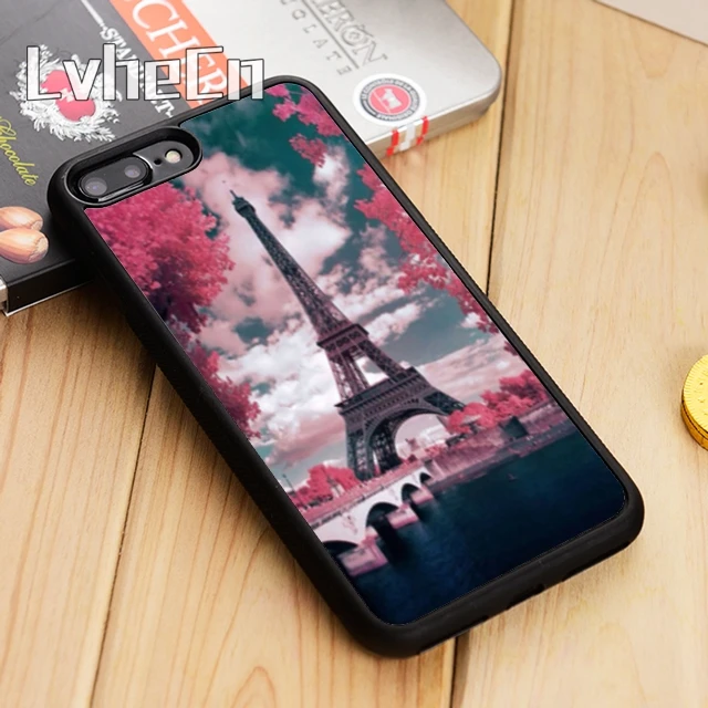 LvheCn Paris чехол для телефона iPhone 4 5 5s SE 5C 6 s 7 8 10 X Samsung Galaxy S5 S6 S7 edge S8 S9 plus note | Мобильные