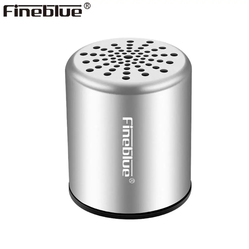 

Fineblue MK10 Bluetooth Speaker 4.2 Stereo 3D Stereo Subwoofer TWS Mini Metal Wireless Hands-free Small Speaker Accessor