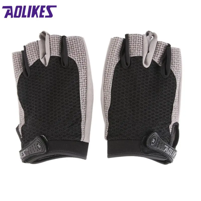 Men And Women Custom Fitness Exercise Training Gym Gloves Gym Body Building Training Sports Fitness WeightLifting Gloves New