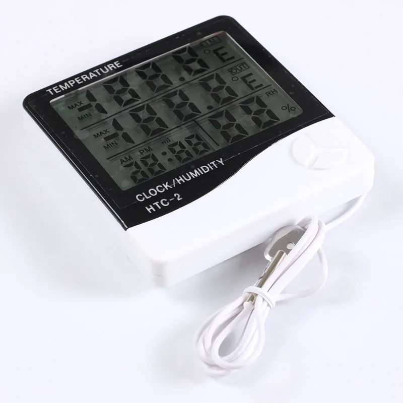 HTC 2 Thermometer Thermohygrometer Thermometer Hygrometer Dual Display