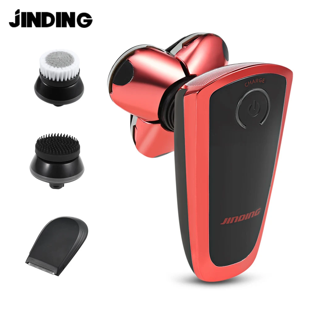 JINDING 4 In 1 Electric Shaver For Men Razor Hair Trimmer ...