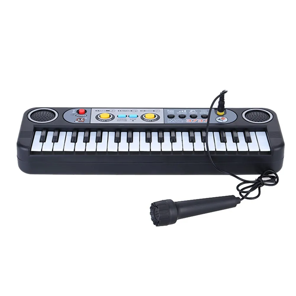 37 Keys Multifunctional Mini Electronic Keyboard Piano With Microphone