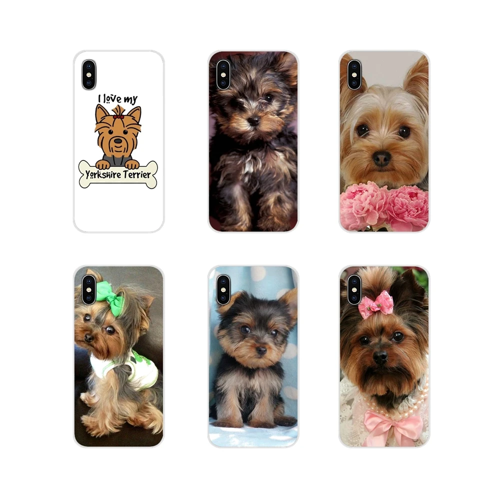 For HTC One U11 U12 X9 M7 M8 A9 M9 M10 E9 Plus Desire 630 530 626 628 816 820 830 Silicone Skin Case Yorkshire Terrier Puppy Dog | Мобильные