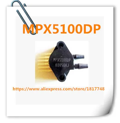 

Free Shipping 3pcs/lot MPX5100 MPX5100DP MPX5100 SIP6 differential pressure sensor converter genuine