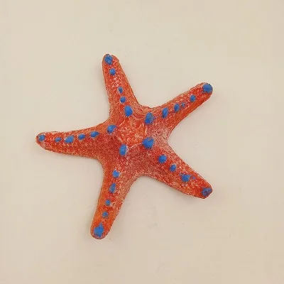Подводный аквариум Имитация смолы искусственная Морская звезда аквариум украшения аквариума декор с пейзажем - Цвет: Type A(Random Color)