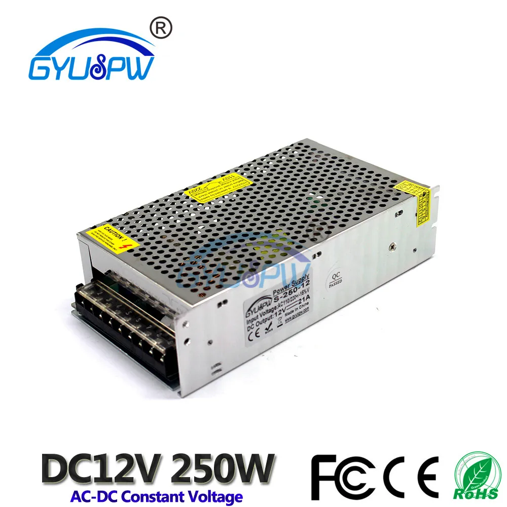 12V250W