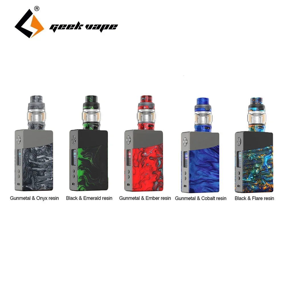 Hot Original Geekvape NOVA 200W TC Kit with 2ml 4ml Alpha Tank 0 2ohm 0 4ohm