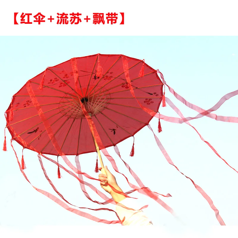 Красный зонт Tian Guan Ci Fu Hua cheng аксессуары для косплея|Реквизит костюмов| |