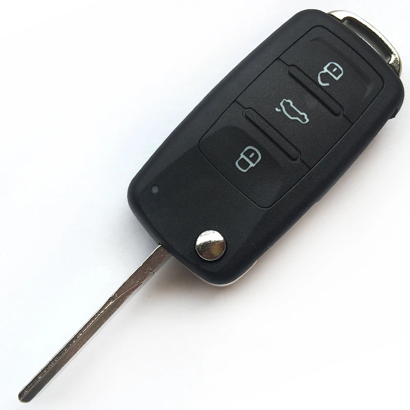 2 3 кнопки дистанционного ключа оболочка Крышка для VW touareg Golf MK6 для Volkswagen Polo Tiguan Jetta Beetle 5K0837202AD автомобильный флип чехол для ключей