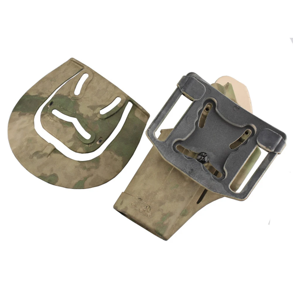 EMERSONGEAR быстро Пистолетная кобура для Glock Militery Camo Airsoft Mag Чехол пластиковая кобура подсумок EM6097