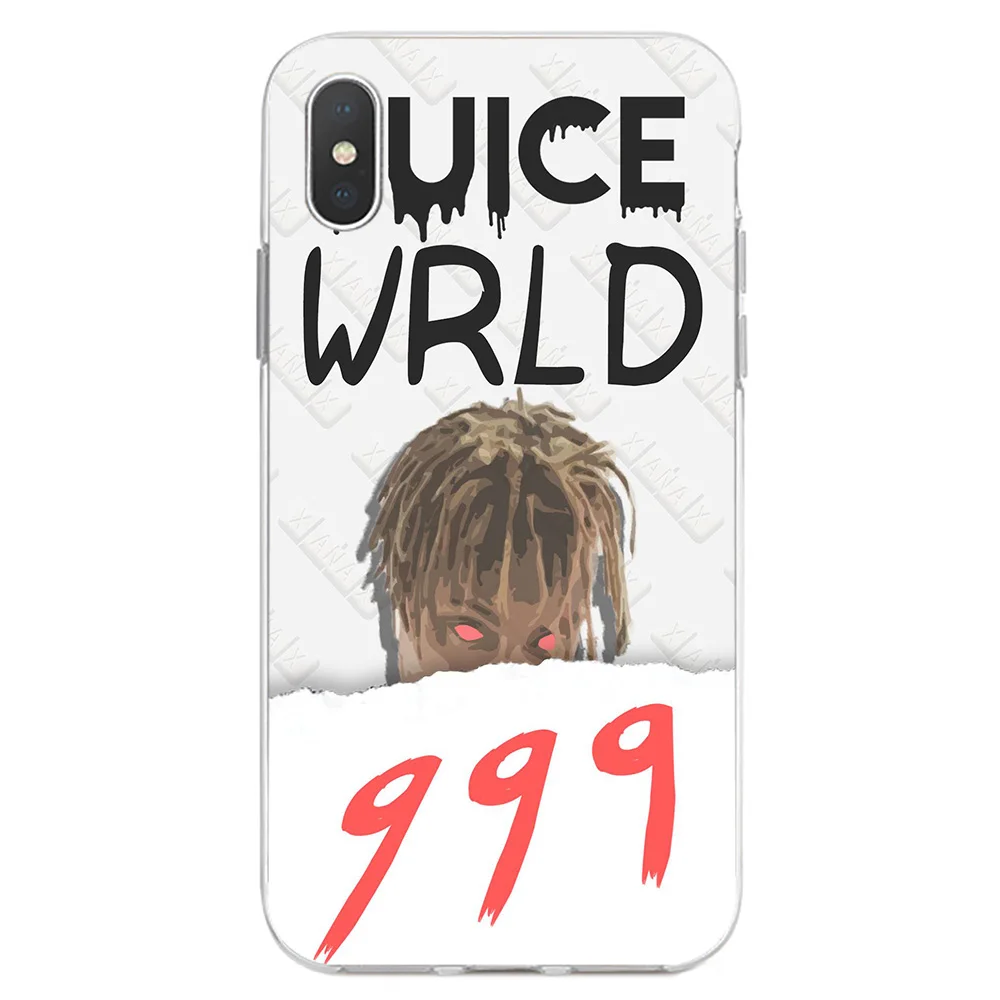 IYICAO Juice WRLD 999 Мягкий силиконовый чехол для iPhone X XR XS MAX 6 6s 7 8 Plus X 5 5S SE TPU чехол - Цвет: 3