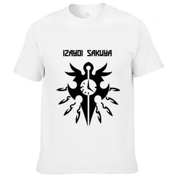

IZAYOI SAKUYA TouHou Project T-shirt Animation Comic Cosplay Fashion Azathots