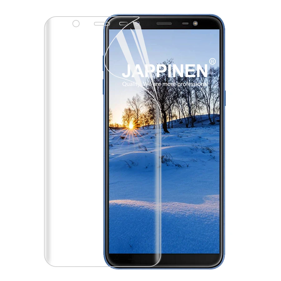 Jappinen спереди + Назад/комплект пленка из мягкого ТПУ 3D полное покрытие Экран