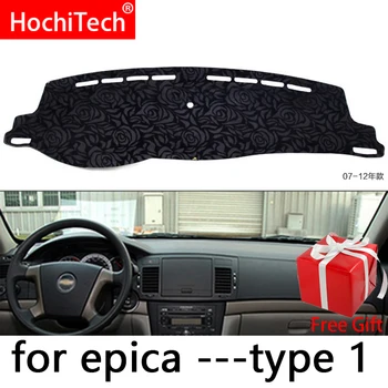 

Rose Pattern Non-slip Dashmat Dash Mat Dashboard Cover Pad Cover Carpet Car Sticker for Chevrolet Epica 2007-2012 Car Styling