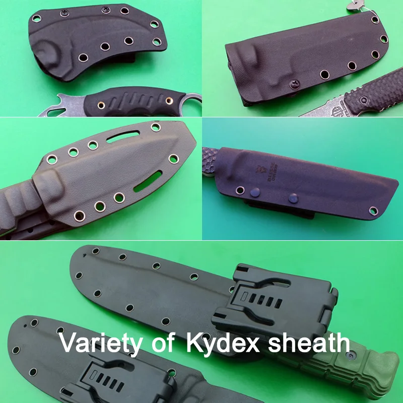 2,0 мм Kydex лист отлично подходит для DIY нож оболочка кобура детали инструмента черный песок армейский зеленый