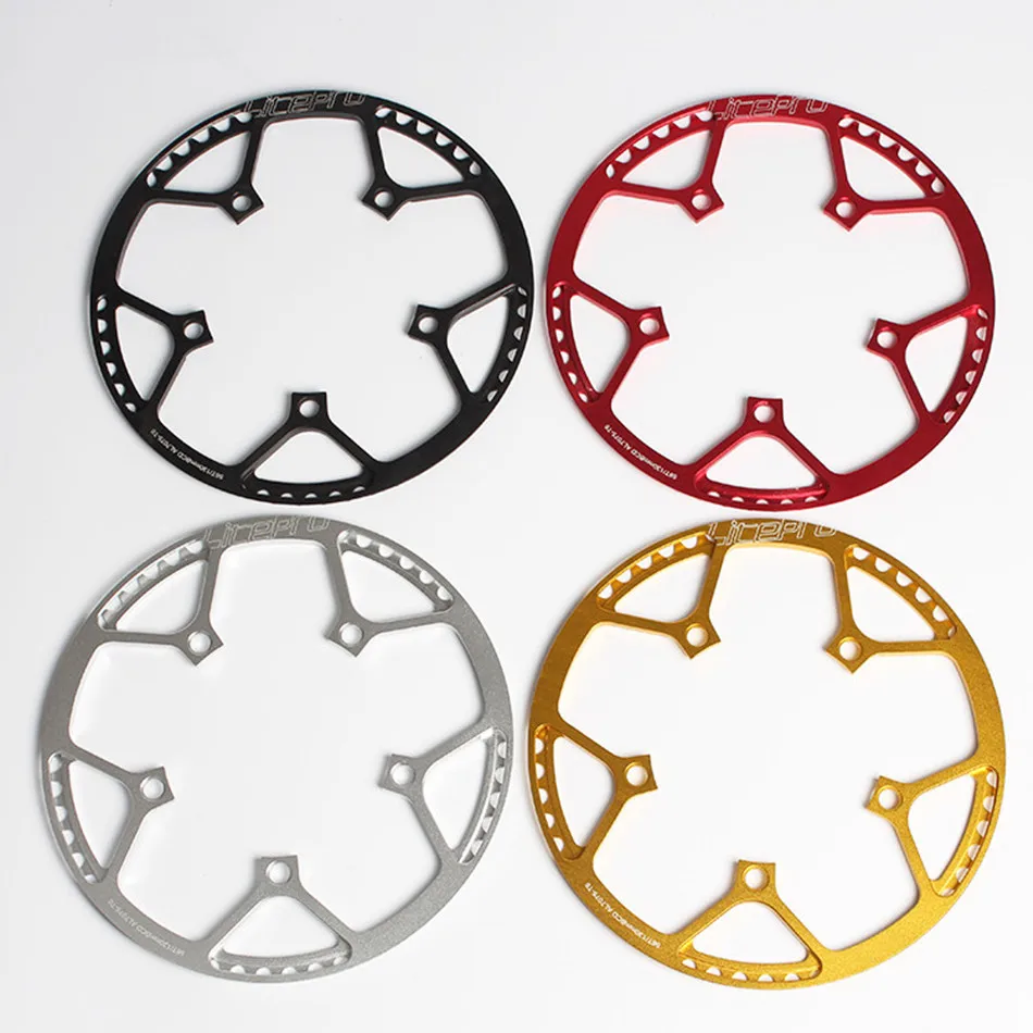 litepro BMX Folding Road Bike Chainring Chain Ring BCD 130mm 45 47 53 56 58T