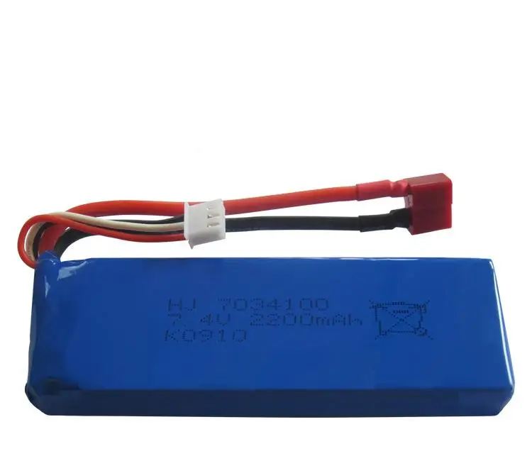 WLtoys battery 7 4V 2200mAh Battery for WLtoys K949 RC Climbing Short CourseWL K949 Car Spare