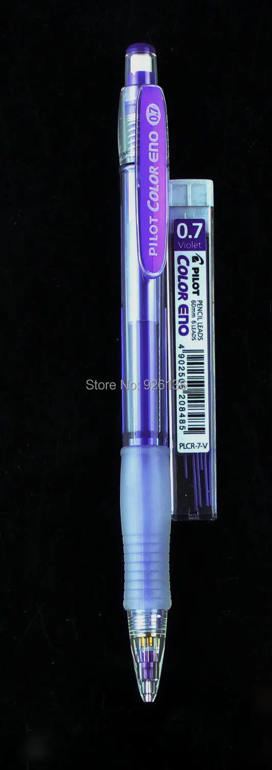 Пилот цвет Eno механический карандаш 0,7 мм фиолетовый корпус плюс одна трубка фиолетовых проводов
