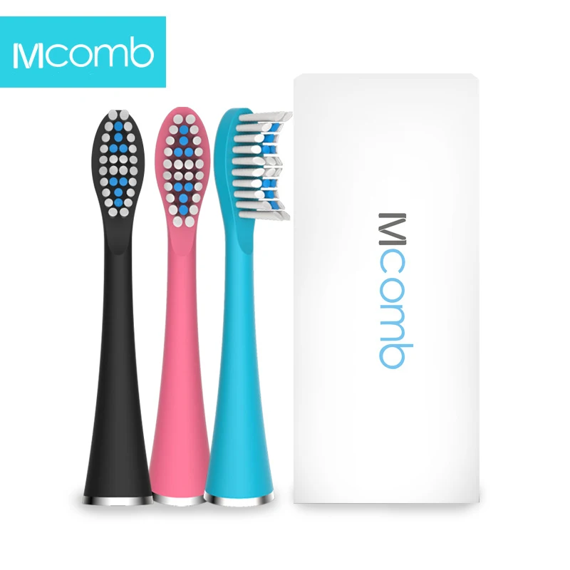 

2PCS Electric Toothbrush Replacement Head Creative Care DuPont Bristles Tooth Brush Heads for Mcomb U6 U8 Electric Toothbrush