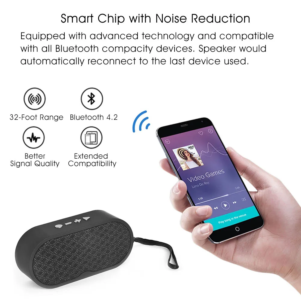 Звуковые цилиндры kalonka столбец с Bluetooth Динамик для телефона микрофоном мини