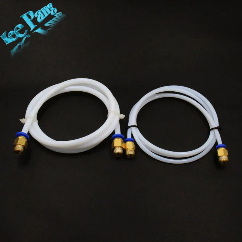 1 متر PTFE أنبوب تفلون أنابيب موصلات 3D الطابعات أجزاء J-رئيس Hotend ل V5 V6 1.75 ملليمتر 3.0 ملليمتر خيوط بودين طويلة الطارد جزء 2