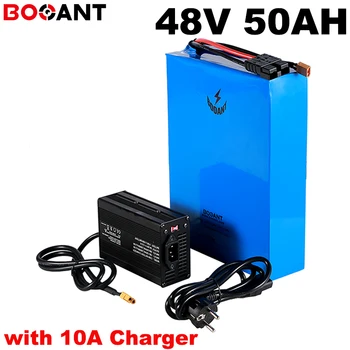 

48v 50ah 2500w electric bike battery for Samsung Panasonic LG Sanyo 18650cell 48v 1500w scooter lithium battery with 10A Charger