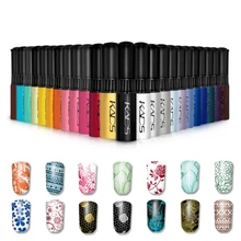 31PCS жидкость для художественного оформления ногтей лак набор для ногтей исчезнет лак для шаблонные штампы для ногтей, маникюр, инструмент для маникюра