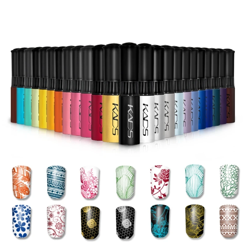 Kaufen 31PCS Nagel kunst, Polnisch Set Nagel Stanzen Verschwinden Lack für Vorlage Stanzen Nagel Kunst Maniküre Werkzeug