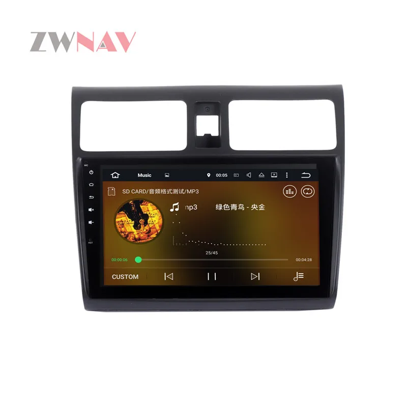 Best 10.1 Inch Android 8.0 4GB+32GB Car GPS Head Unit for SUZUKI SWIFT 2004-2010 for suzuki swift radio android px5 DVD Player 15
