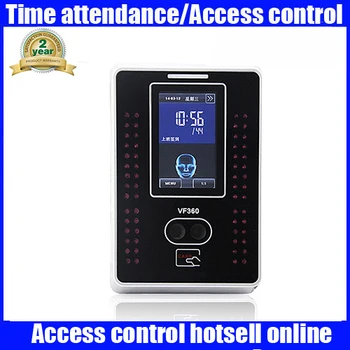 

VF360 3 inch touch screen TCP/IP face recognization time attendance and access control with card reader free software and SDK