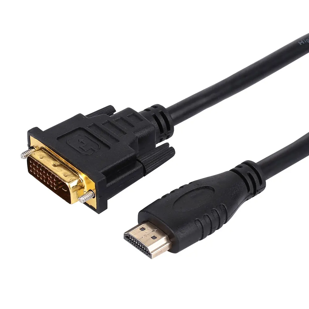 Convertidor de alta velocidad pantalla LCD trenzado HDMI Cable Set Top